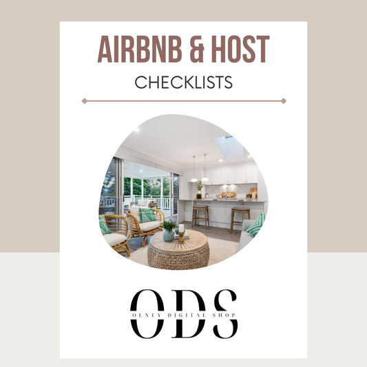 AirBnB Host Checklists